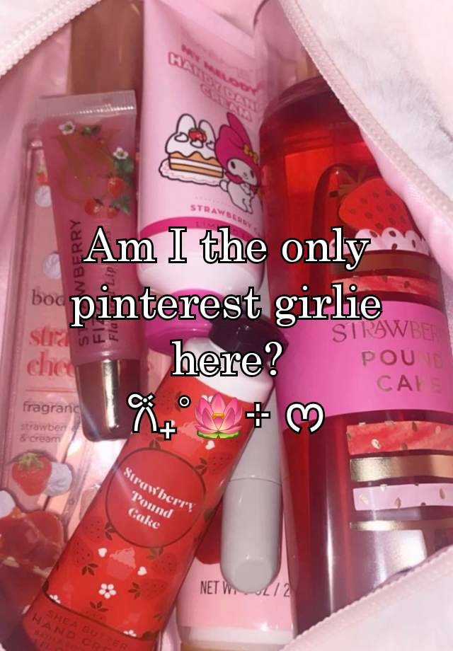 Am I the only pinterest girlie here?
𐙚₊˚🪷⊹ ᰔ