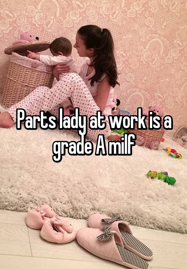 Parts lady at work is a grade A milf