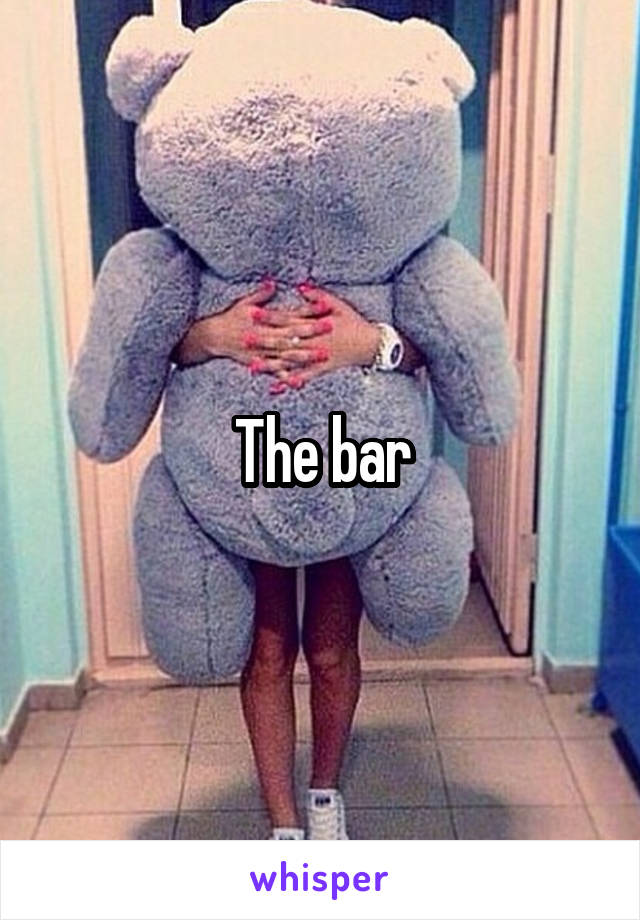 The bar