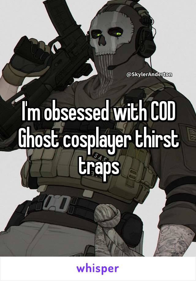 I'm obsessed with COD Ghost cosplayer thirst traps