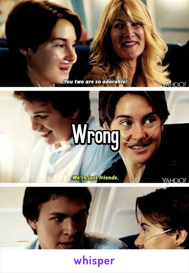 Wrong