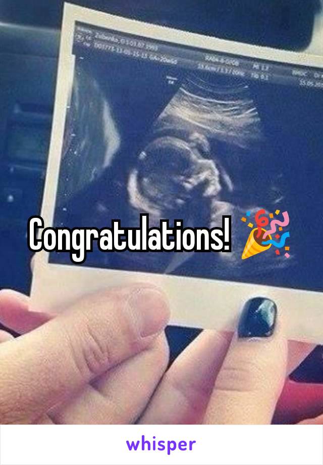 Congratulations! 🎉