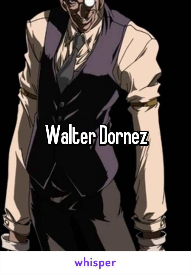 Walter Dornez