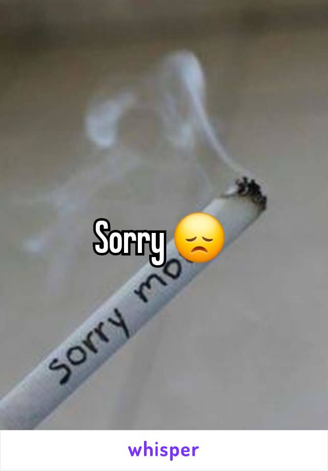 Sorry 😞 