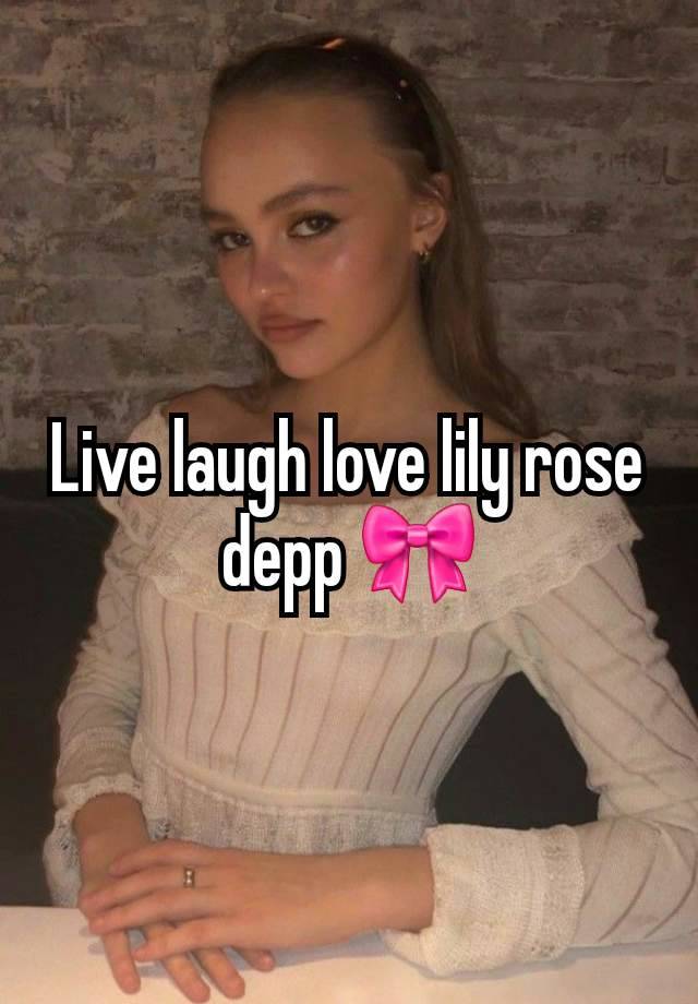 Live laugh love lily rose depp 🎀