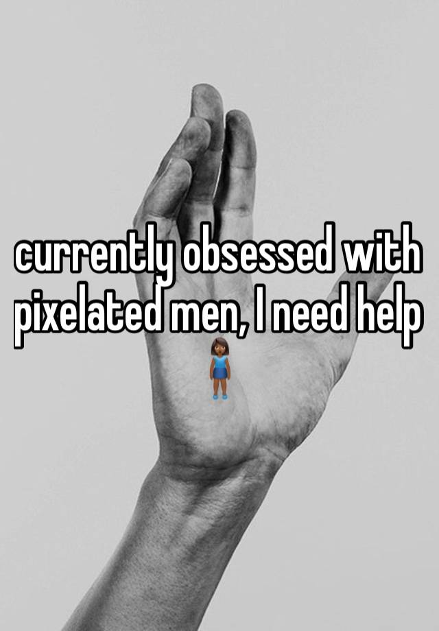 currently obsessed with pixelated men, I need help 🧍🏾‍♀️