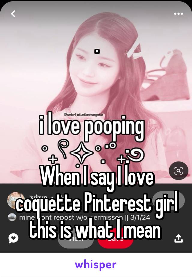 .




When I say I love coquette Pinterest girl this is what I mean 