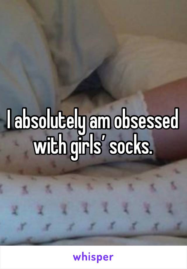 I absolutely am obsessed with girls’ socks. 