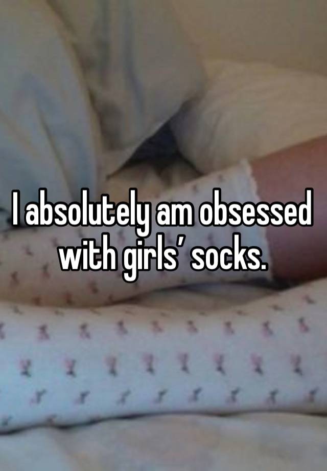 I absolutely am obsessed with girls’ socks. 