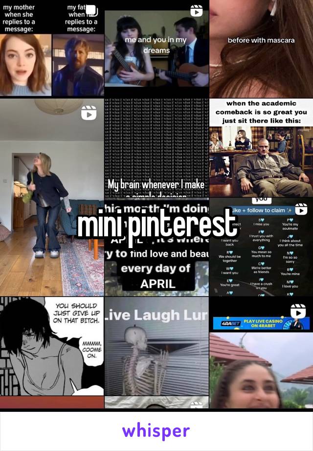 mini pinterest