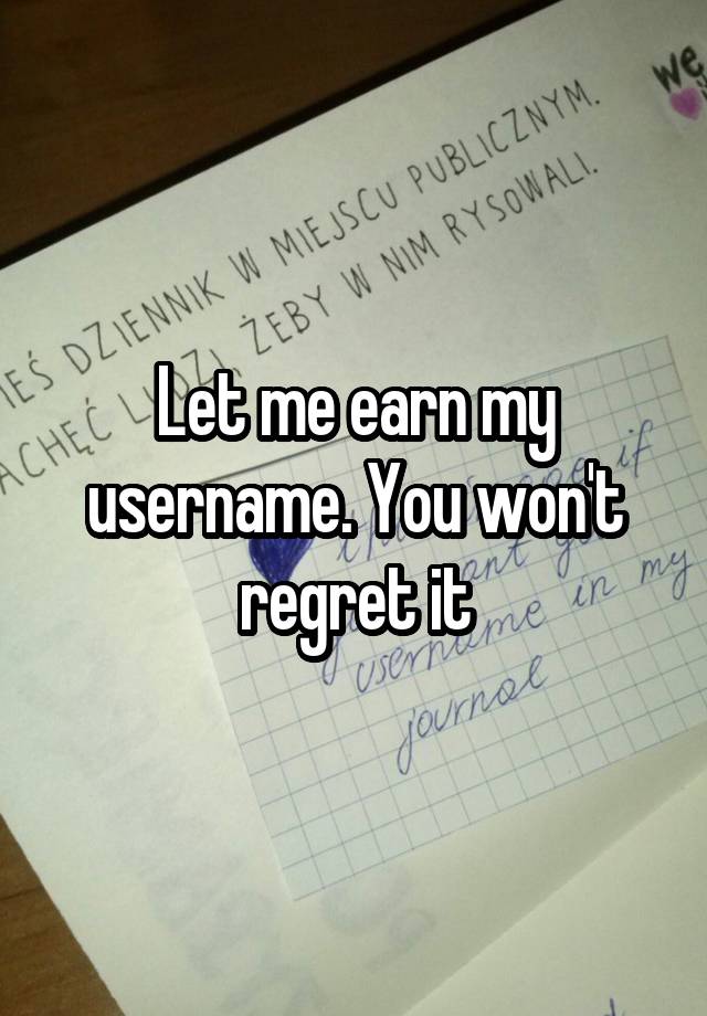 Let me earn my username. You won't regret it