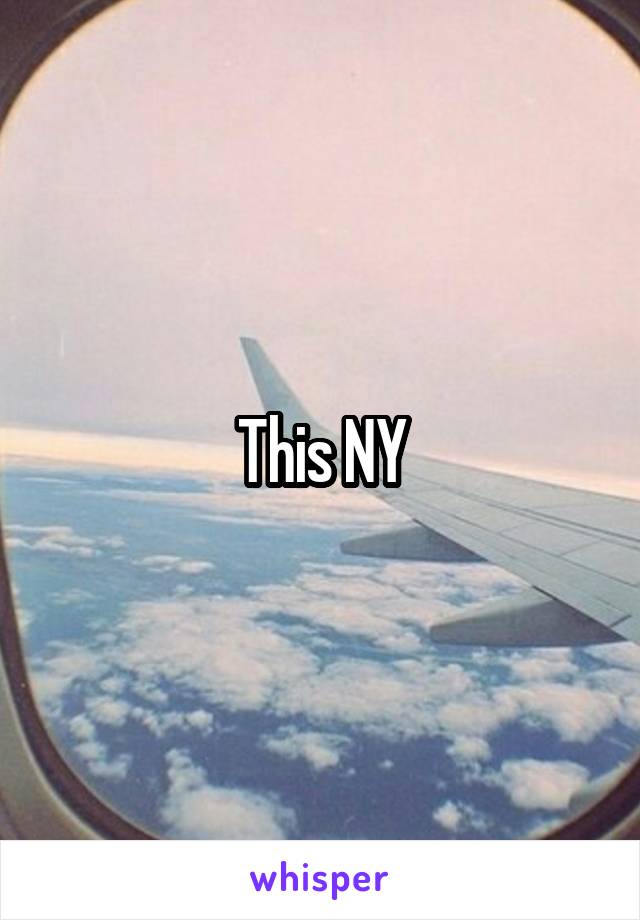 This NY