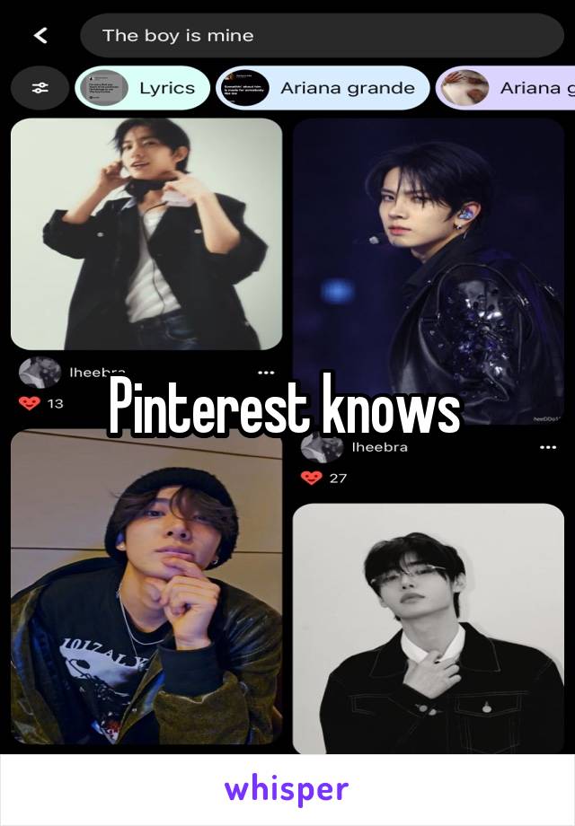 Pinterest knows 