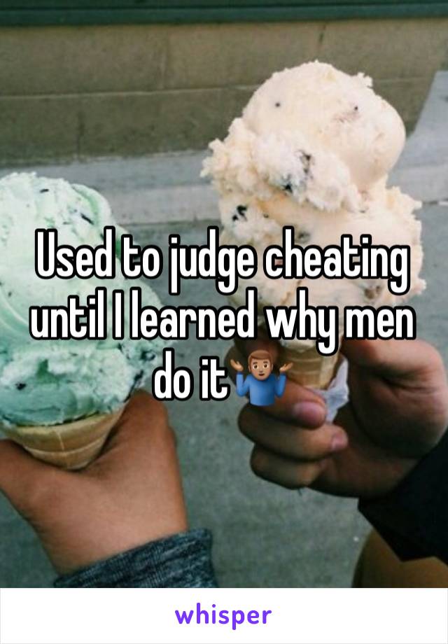 Used to judge cheating until I learned why men do it🤷🏽‍♂️