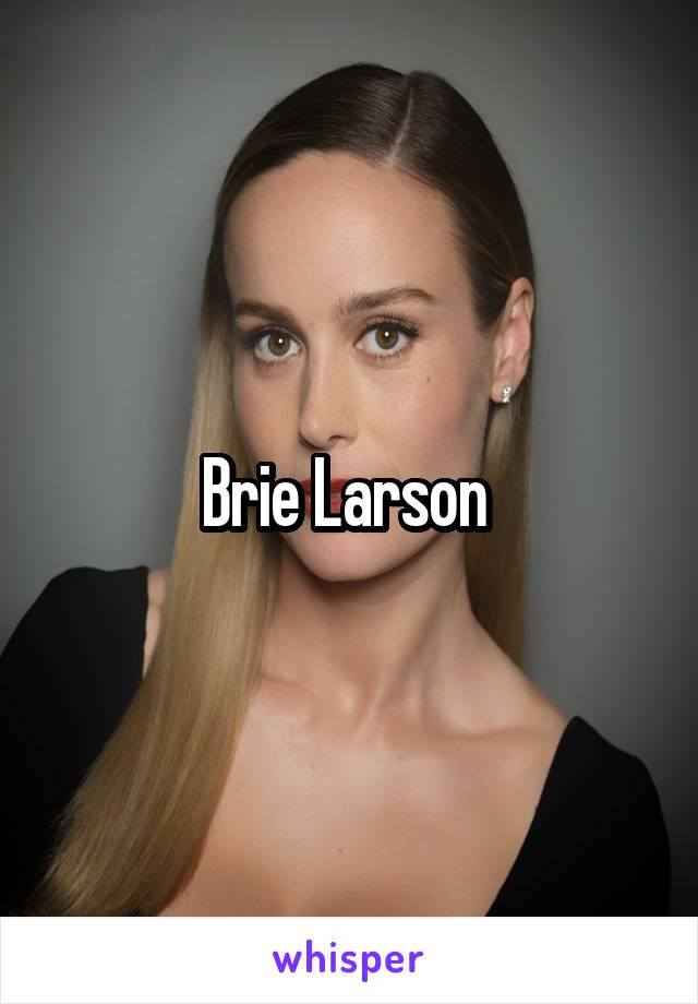 Brie Larson 