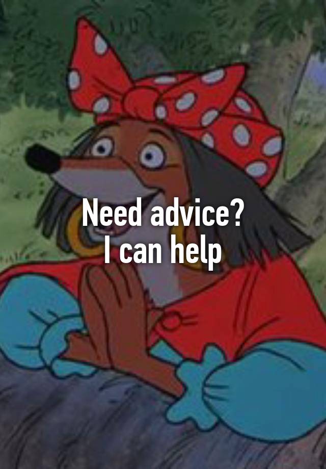 Need advice?
I can help