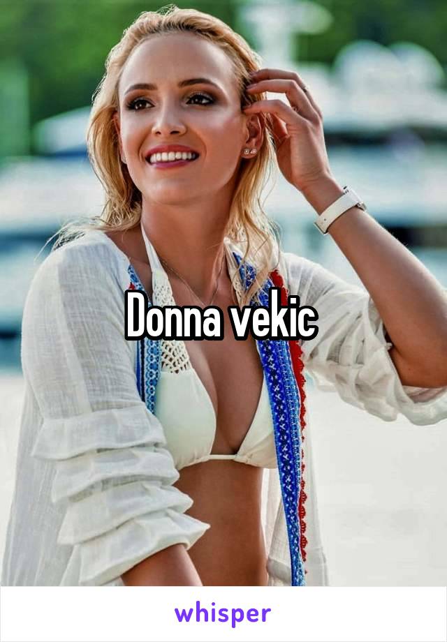 Donna vekic 