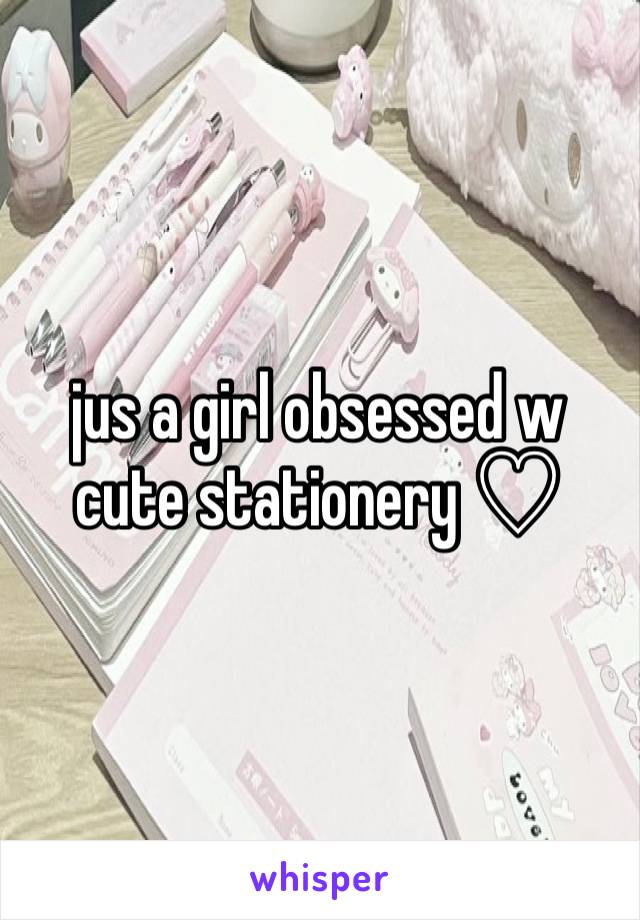 jus a girl obsessed w cute stationery ♡ 