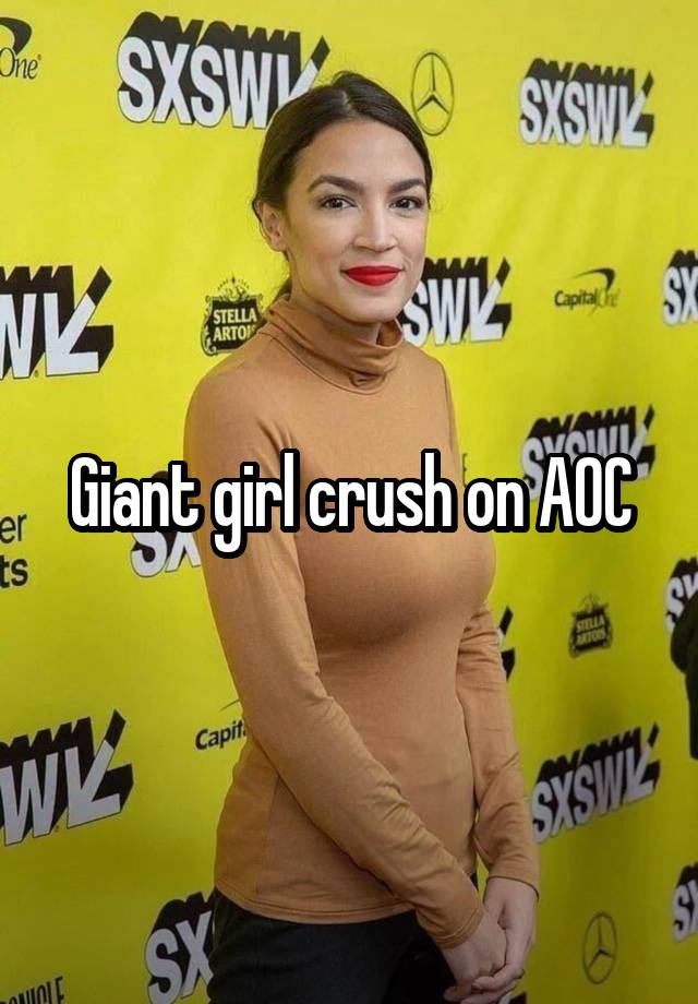 Giant girl crush on AOC