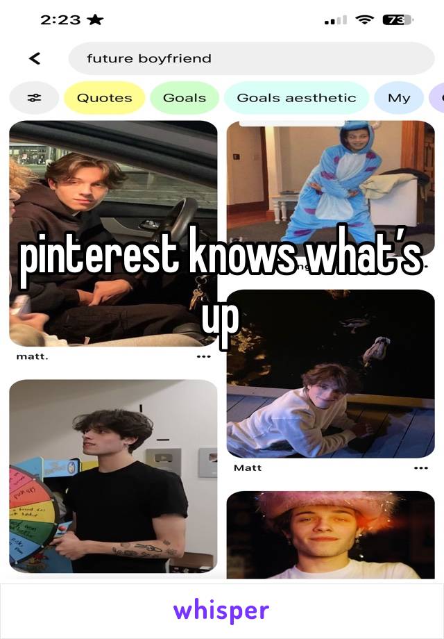 pinterest knows what’s up 