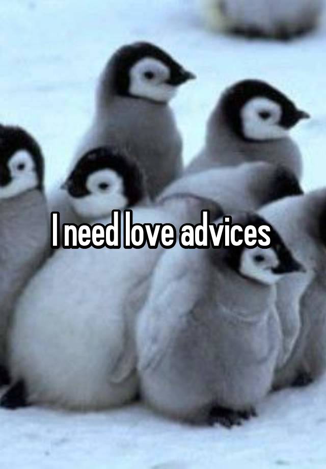 I need love advices 