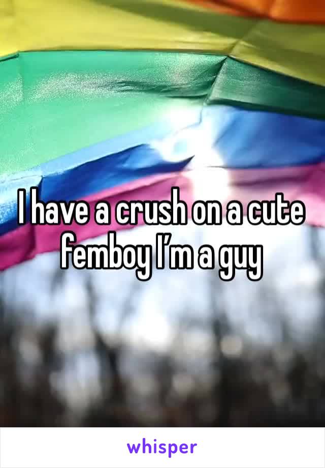 I have a crush on a cute femboy I’m a guy 