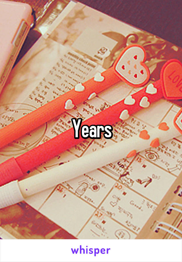 Years