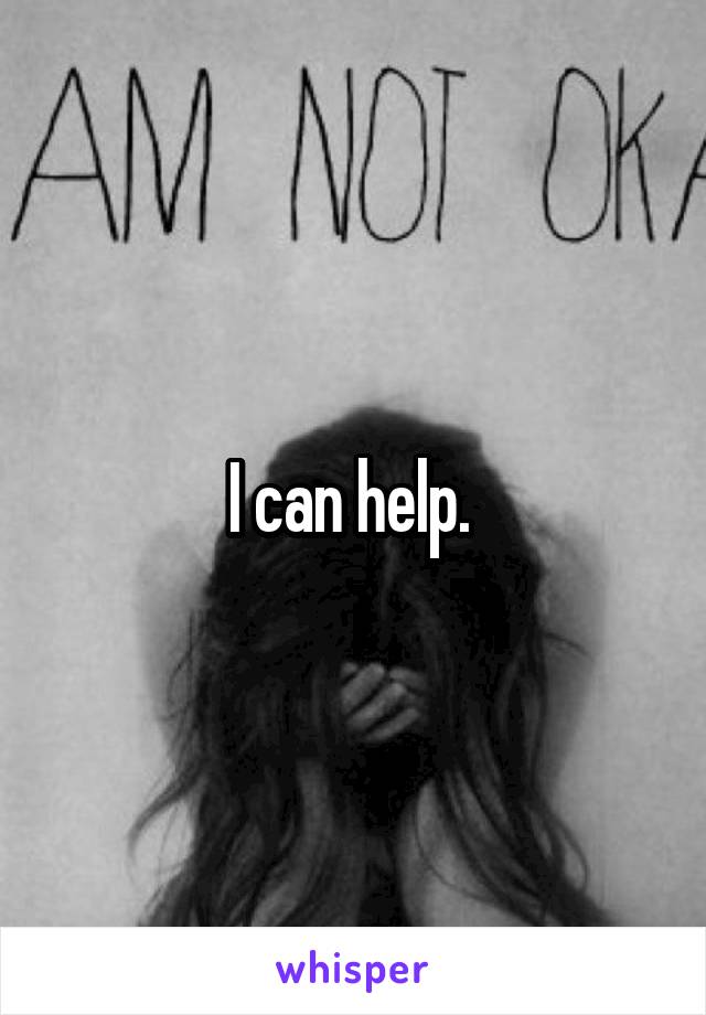 I can help. 