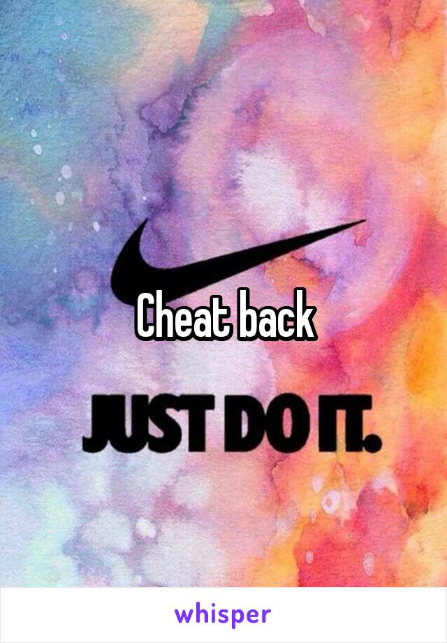 Cheat back