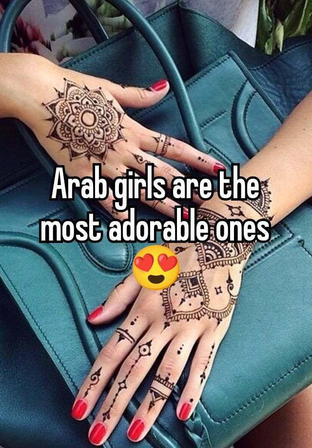 Arab girls are the most adorable ones 😍