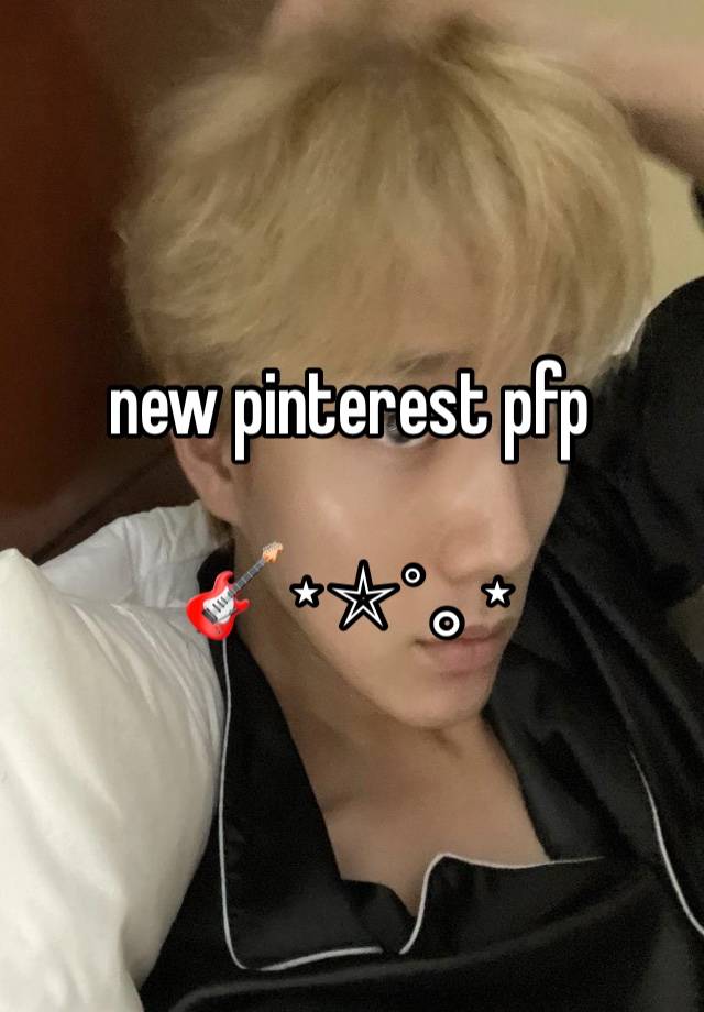 new pinterest pfp

🎸⋆⭒˚｡⋆