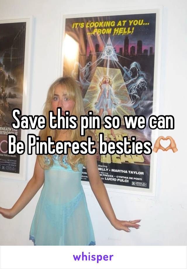 Save this pin so we can
Be Pinterest besties🫶🏼