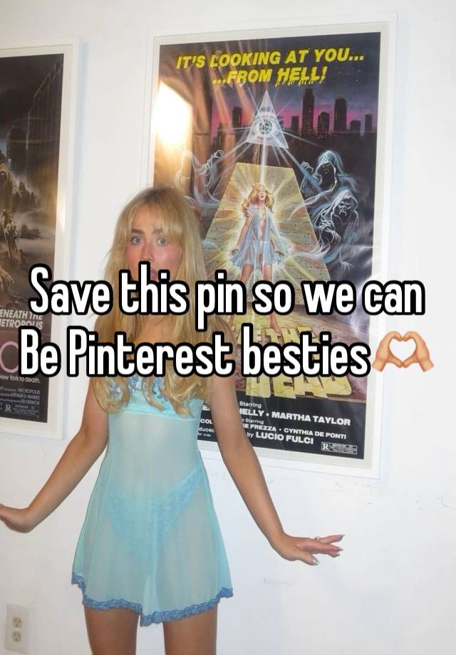 Save this pin so we can
Be Pinterest besties🫶🏼