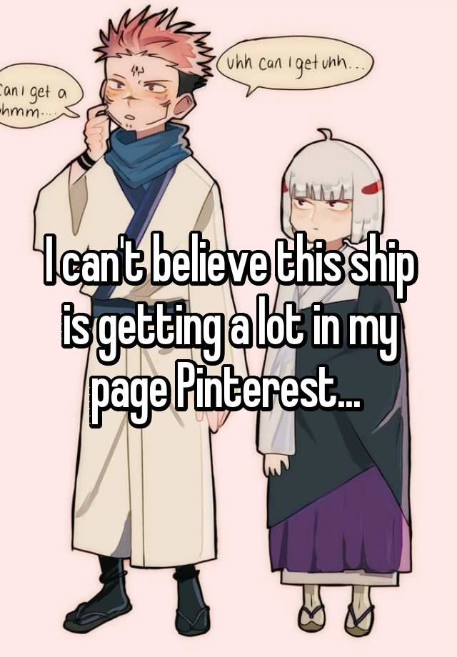 I can't believe this ship is getting a lot in my page Pinterest... 