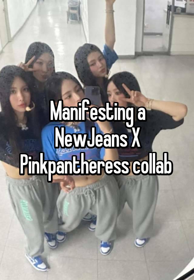 Manifesting a NewJeans X
Pinkpantheress collab 