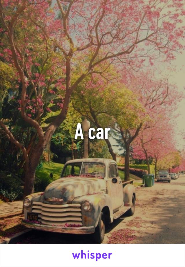 A car