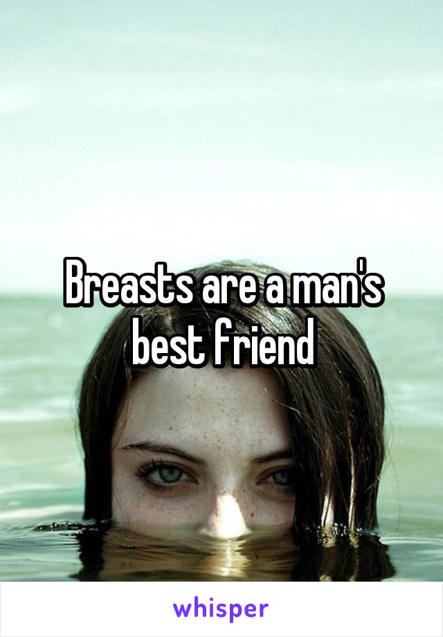 Breasts are a man's best friend