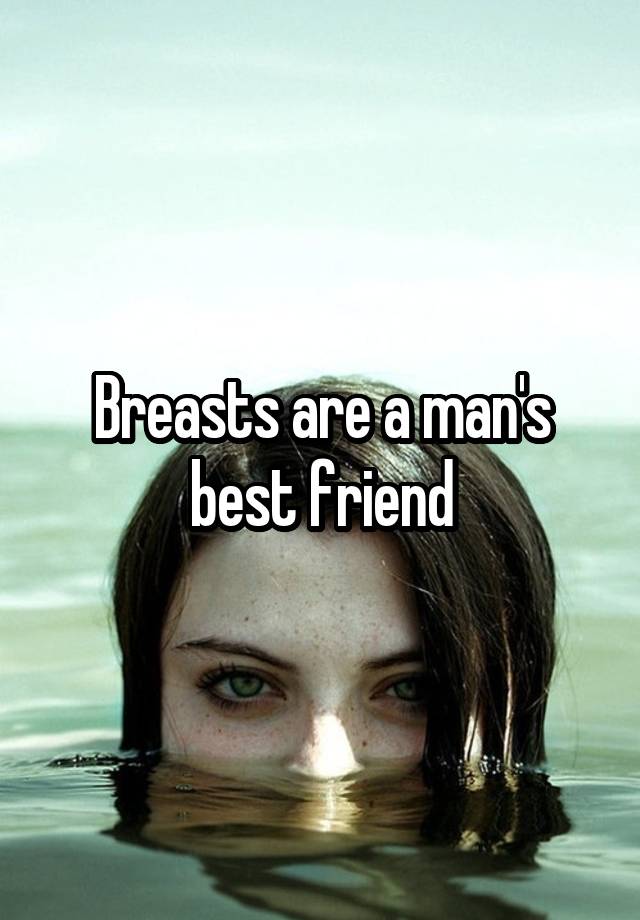 Breasts are a man's best friend