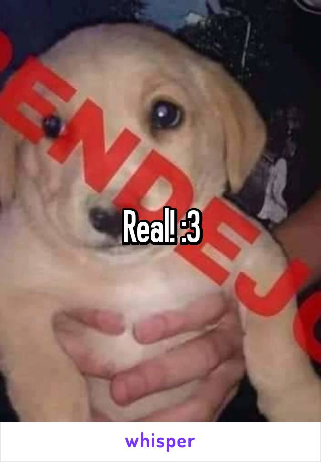 Real! :3