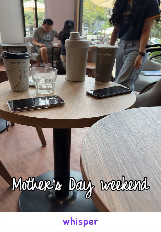 Mother’s Day weekend 