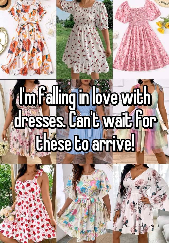 I'm falling in love with dresses. Can't wait for these to arrive!