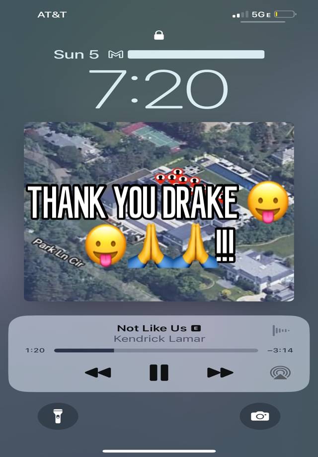 THANK YOU DRAKE 😛😛🙏🙏!!!