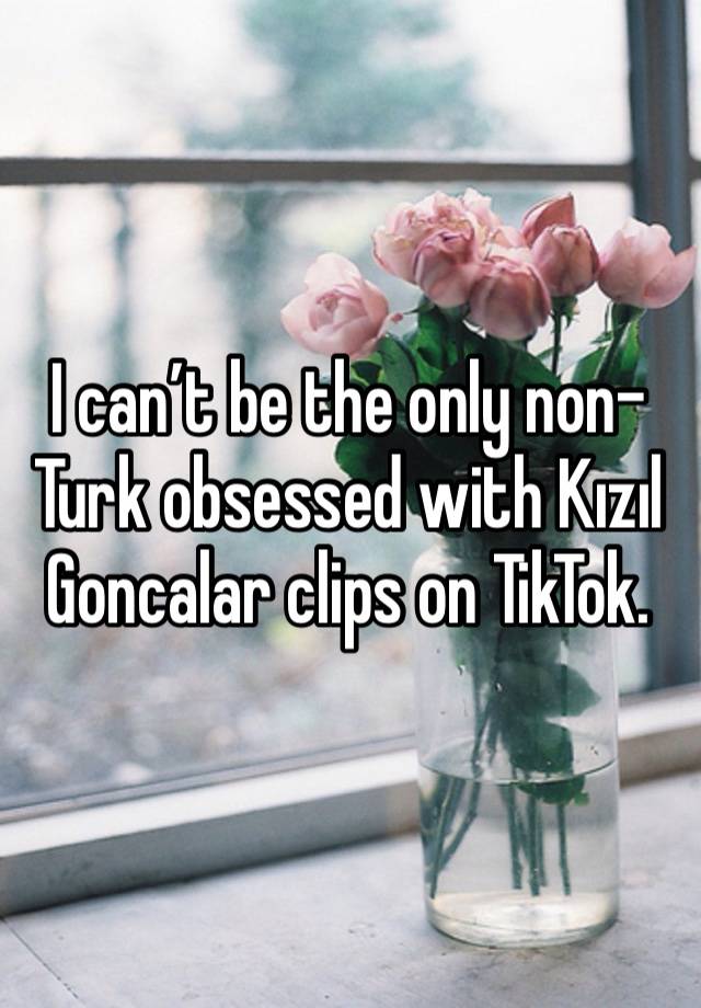 I can’t be the only non-Turk obsessed with Kızıl Goncalar clips on TikTok.