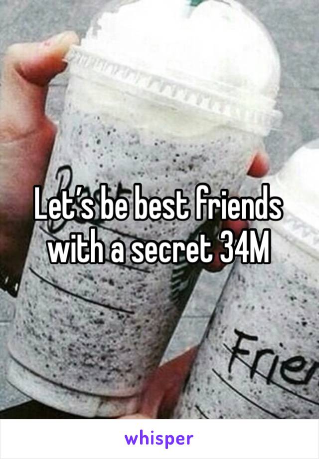 Let’s be best friends with a secret 34M