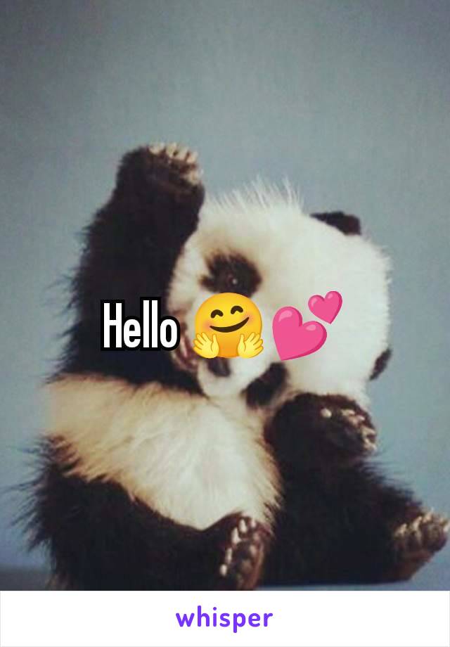 Hello 🤗💕