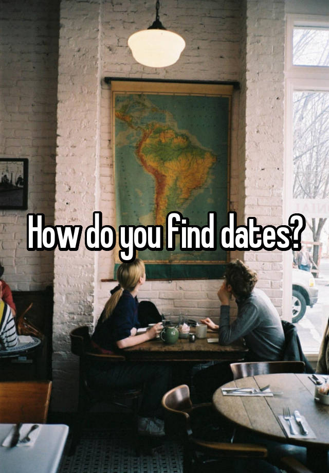 How do you find dates?