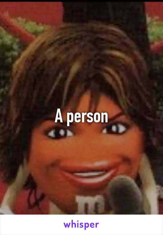 A person