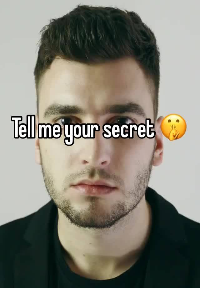 Tell me your secret 🤫 
