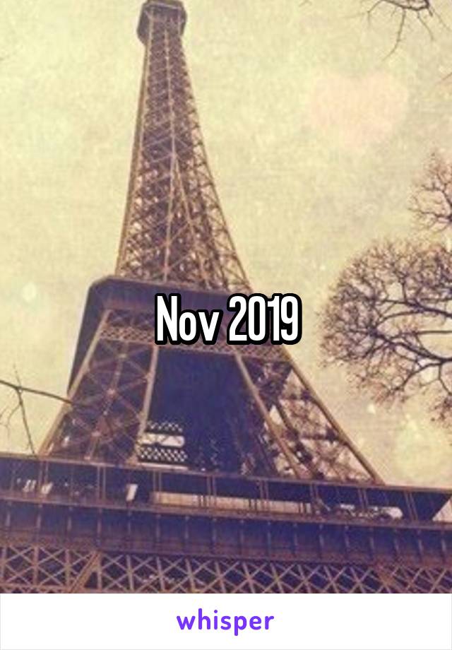 Nov 2019