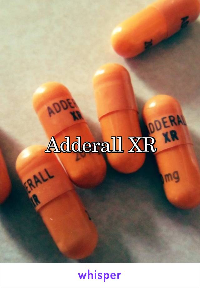 Adderall XR